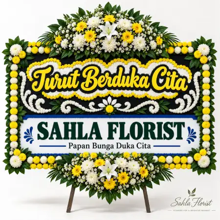 Papan Bunga Duka Gayamsari